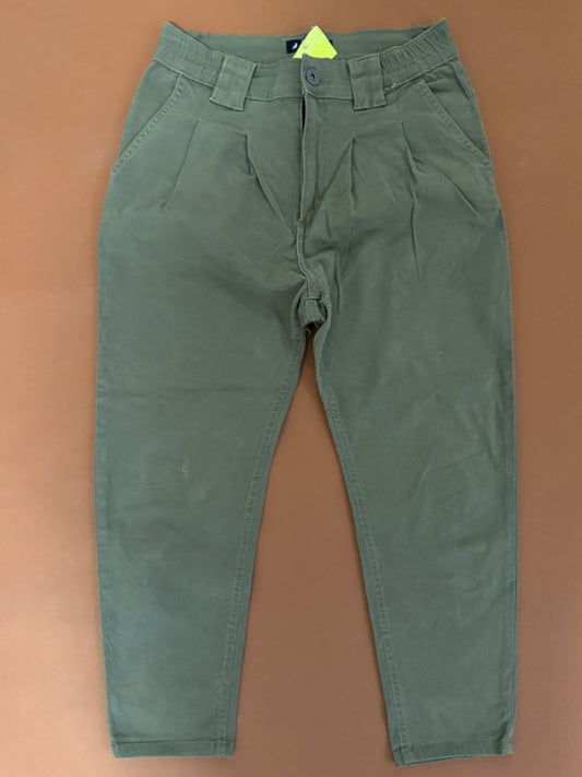 Pantalones de pinzas, crop leg, Talla 31, Slim fit, Cuidado con el perro Hombre,