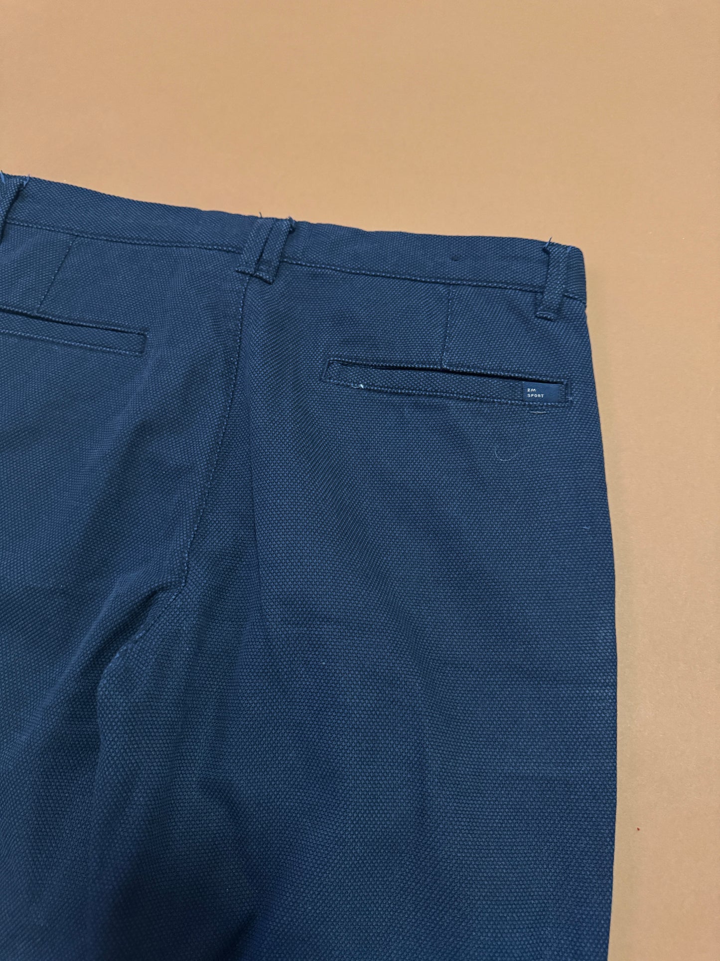 Pantalones de vestir azul marino, Talla 30, Hombre, Zara Man