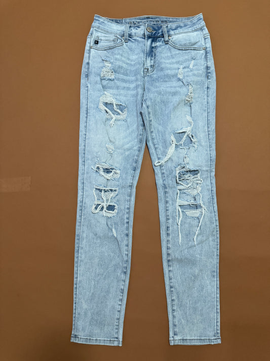 Jeans con stretch distress, Talla 30, Hombre, Balam Denim Wear