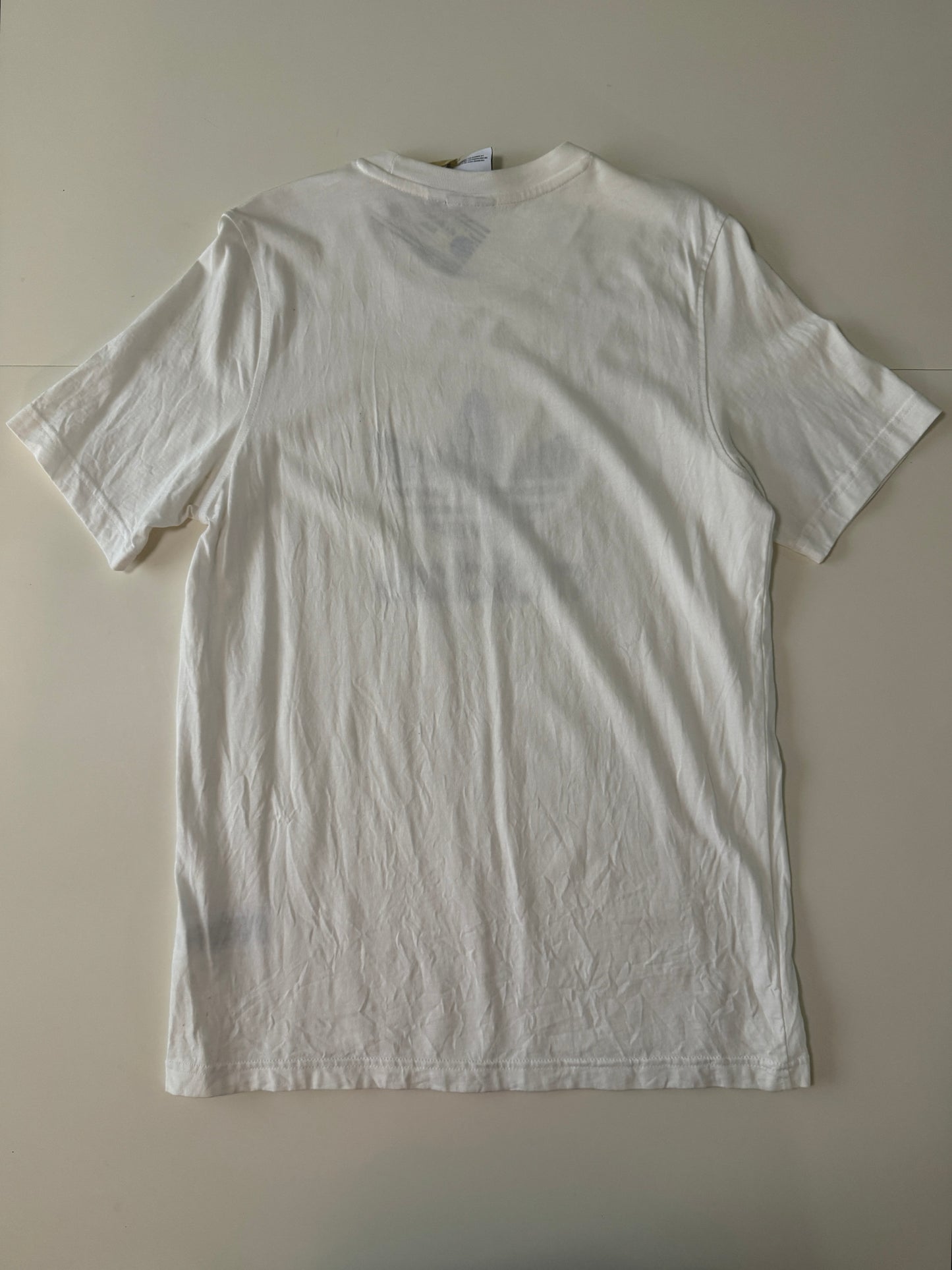 Playera blanca deportiva, Talla M, Hombre