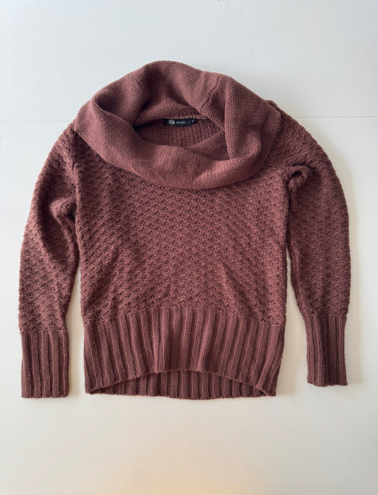 Sweter tejido cafe, Talla M, Mujer, C&A Women