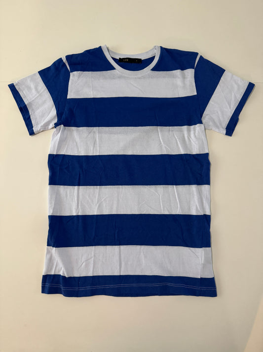 Playera de rayas de jersey, Talla M, Hombre