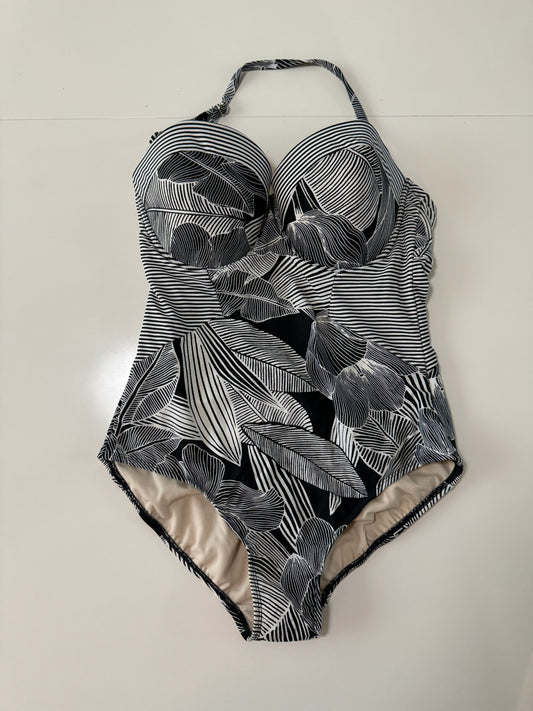Traje de baño estampado, Talla L, Mujer