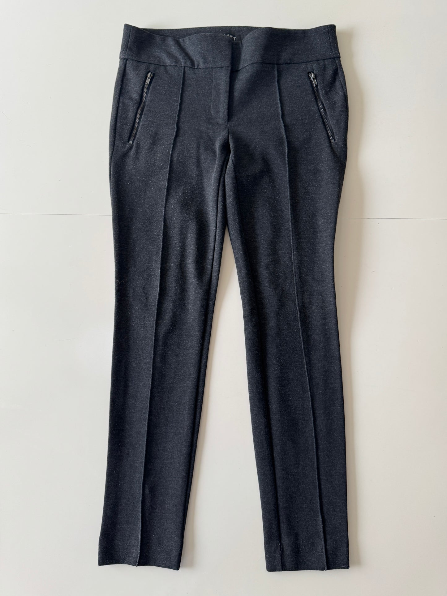 Leggins de vestir grises, Talla 4, S, Mujer, Loft Ann Taylor