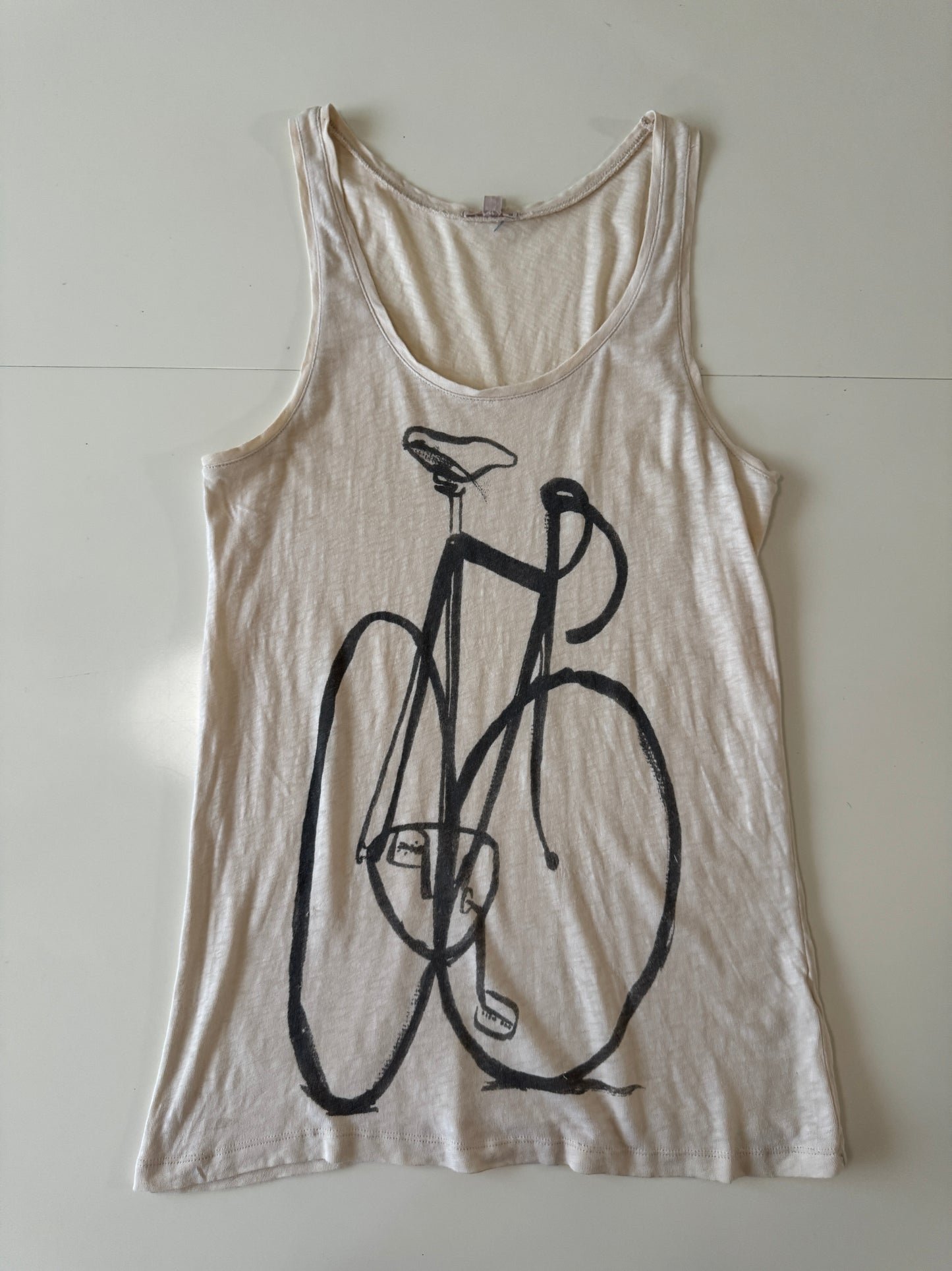 Playera estampada bicicleta, Talla M, Mujer, J.Crew