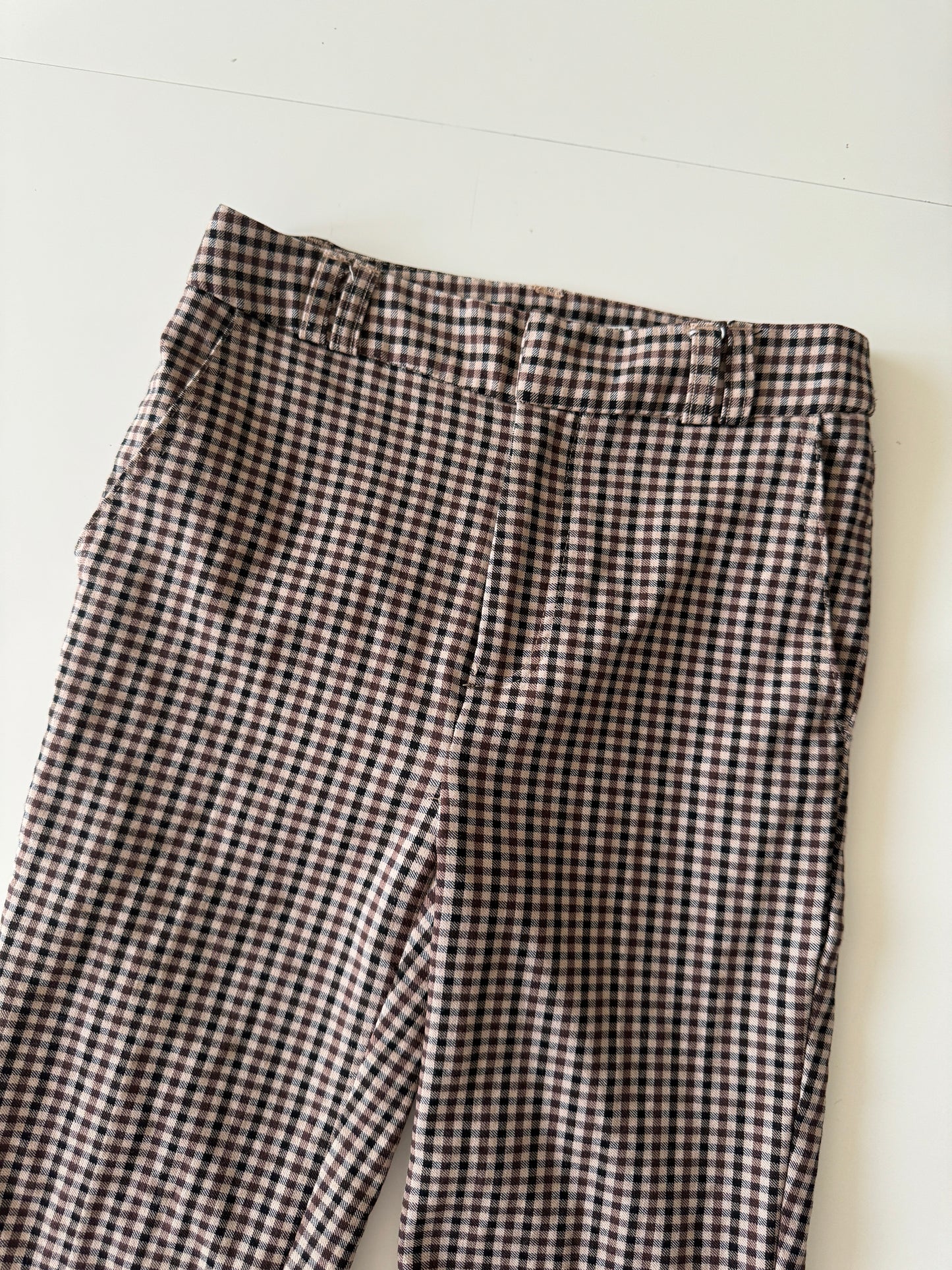 Pantalones de cuadros, Talla 0, XS, Mujer