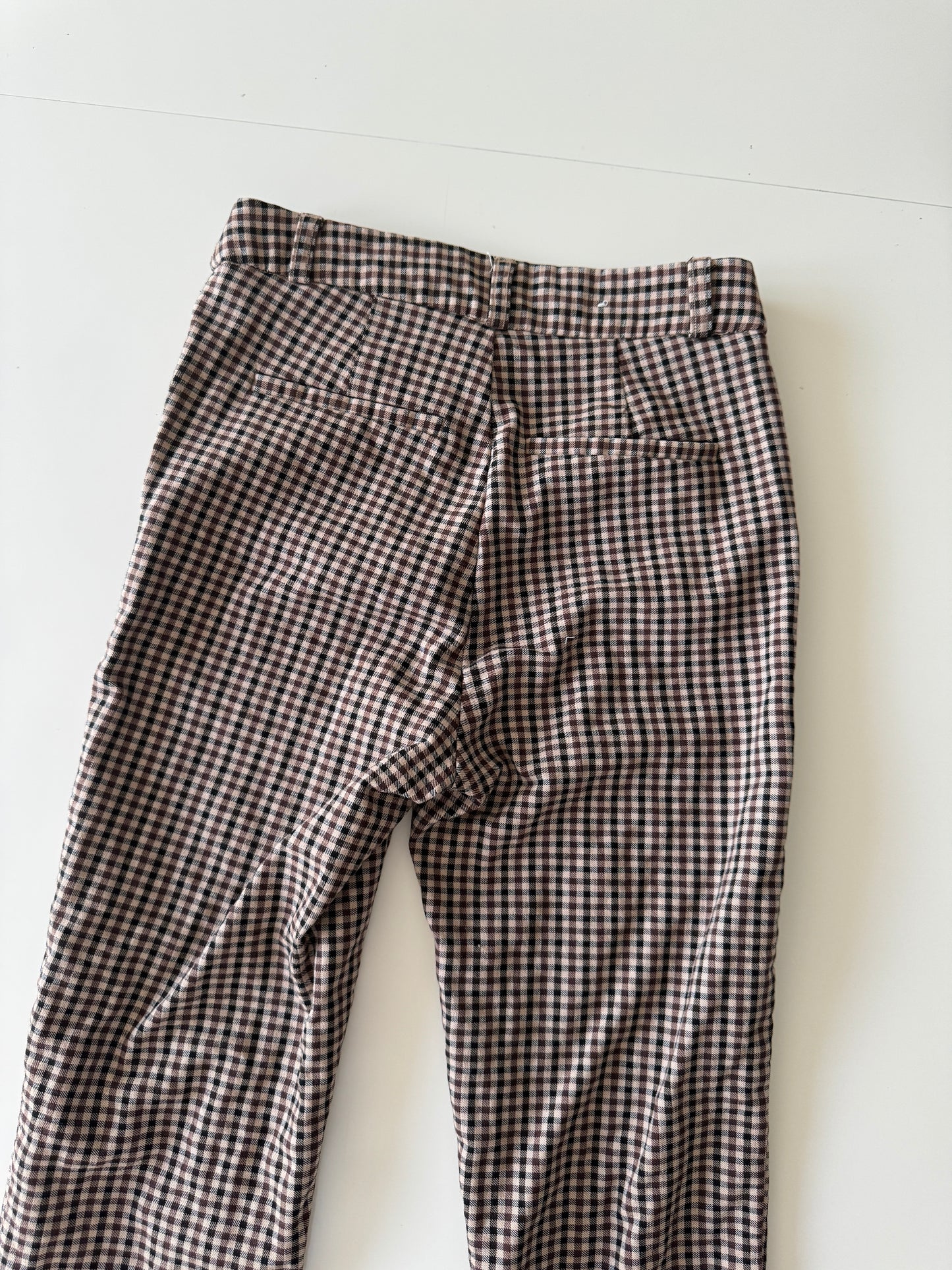 Pantalones de cuadros, Talla 0, XS, Mujer