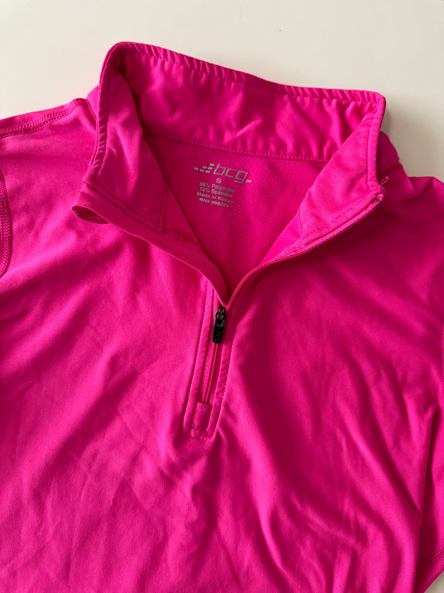 Sweter running rosa, Talla S, Mujer