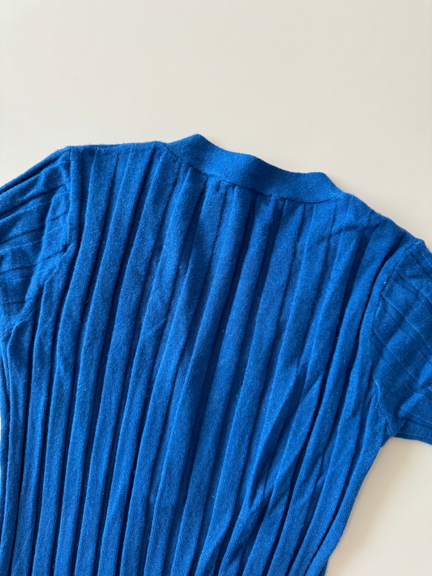 Blusa de punto azul, Unitalla, Mujer