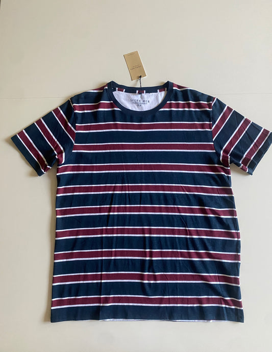 Playera de rayas, Talla M, Hombre, NWT