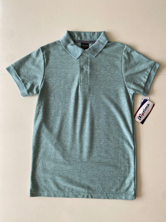 Camisa Polo manga corta verde, Talla S, Hombre