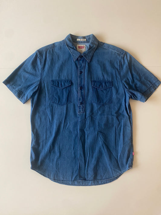 Camisa de mezclilla, Talla M, Hombre