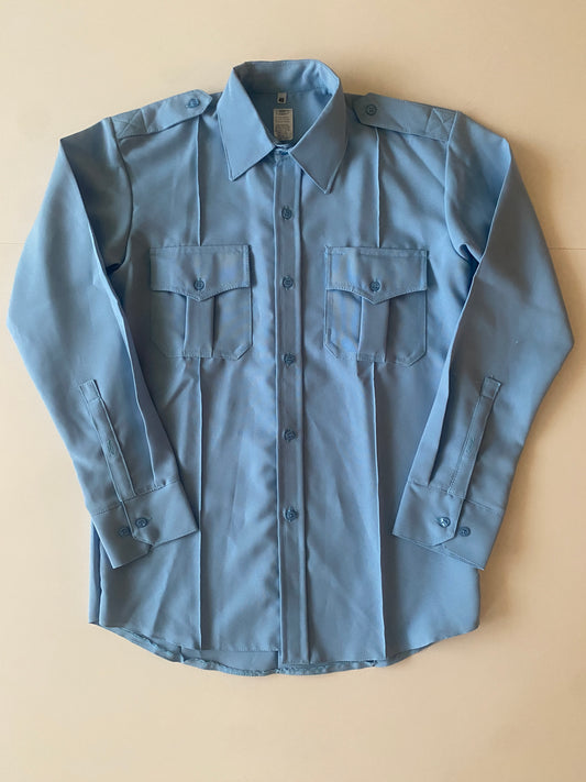 Camisa de trabajo celeste, Talla M, 40, Talla L, 44  Hombre