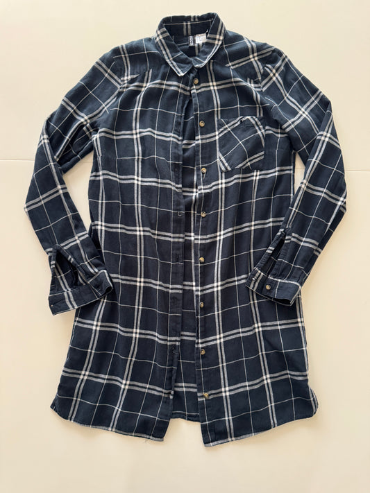 Vestido camisero de cuadros, Talla 2, S, Mujer, Divided