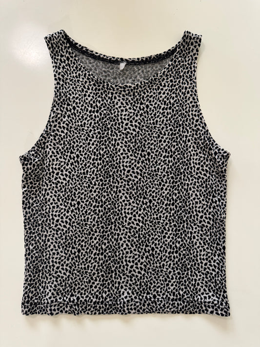 Blusa tejida sin mangas, Talla S, Mujer