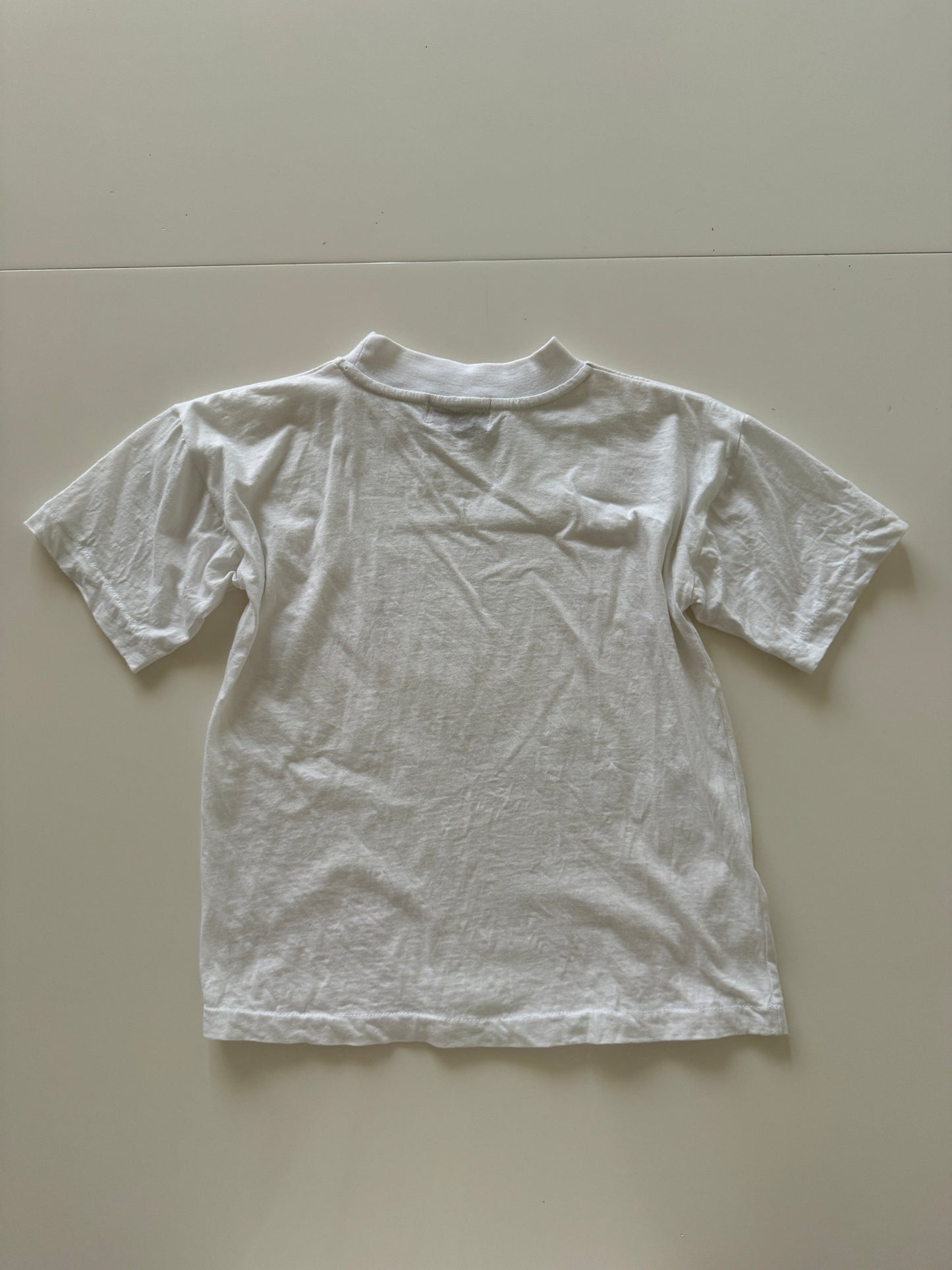 Blusa basica blanca, Talla 12-14 años, Teen