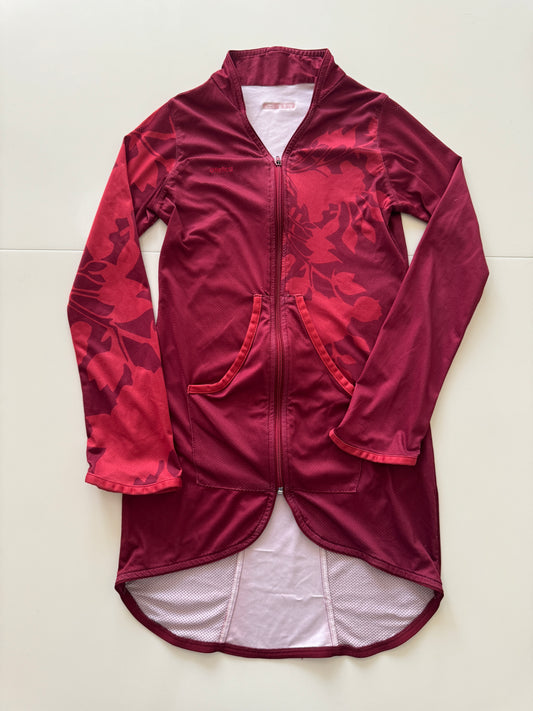 Rompevientos deportivo rojo, Talla M, Mujer, Atletica