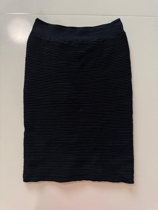 Falda stretch negra, Talla L, Mujer, Moda Club