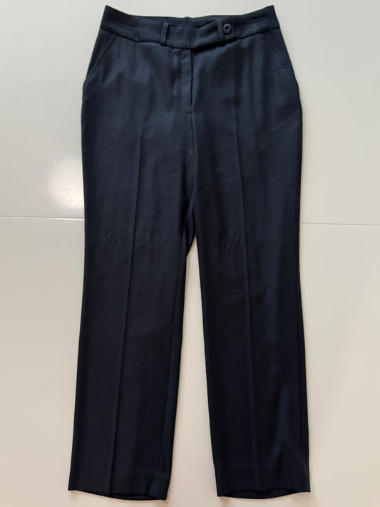 Pantalones de vestir gris oscuro, Talla 28, M, Mujer, Juguel