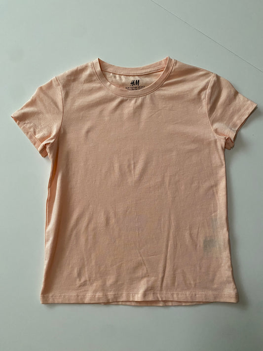 Playera lisa melon, Talla 6-8 años, Niño