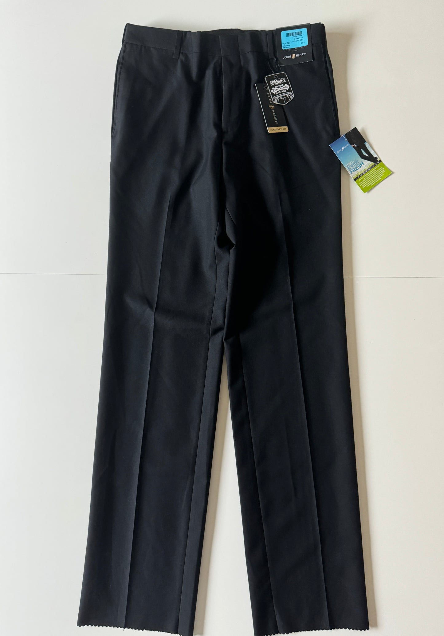 Pantalones de vestir negros, Talla 30, Hombre