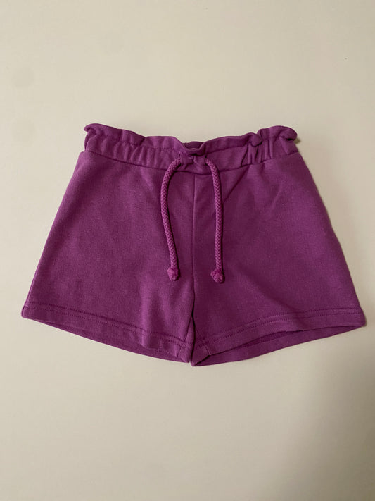 Shorts morados, Talla 7-8, Niña