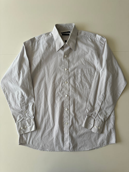 Camisa gris claro, Talla Cuello 18, Manga 33, Talla M, Hombre