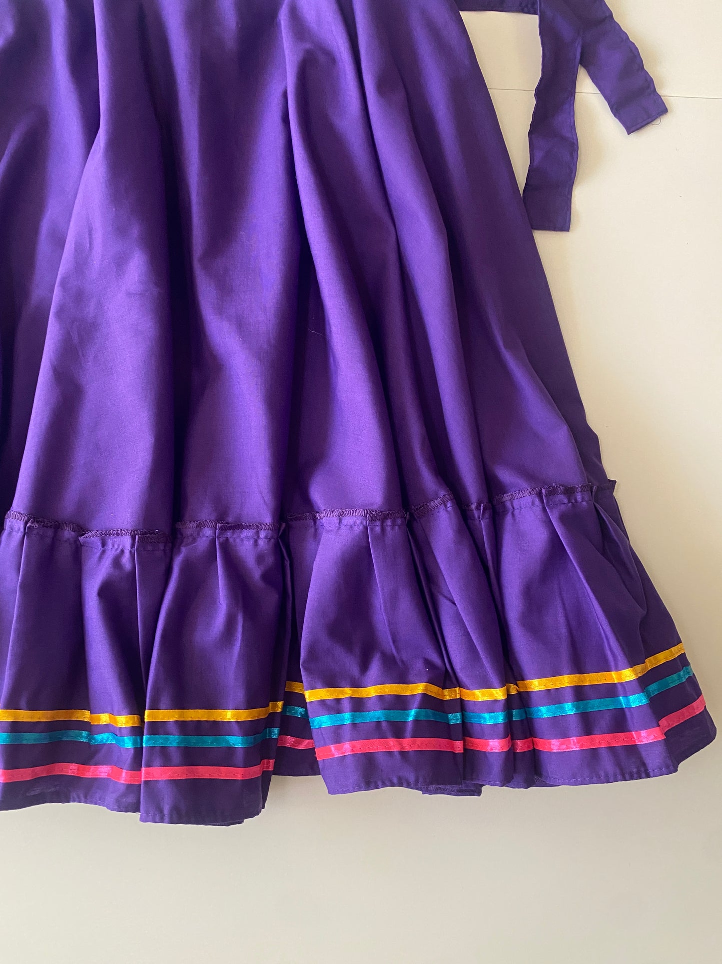 Conjunto mexicano (5 piezas), Talla 8 años, Niña