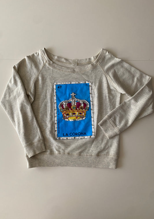 Sweater con grafico mexicano, Talla 10-12 años, Niña