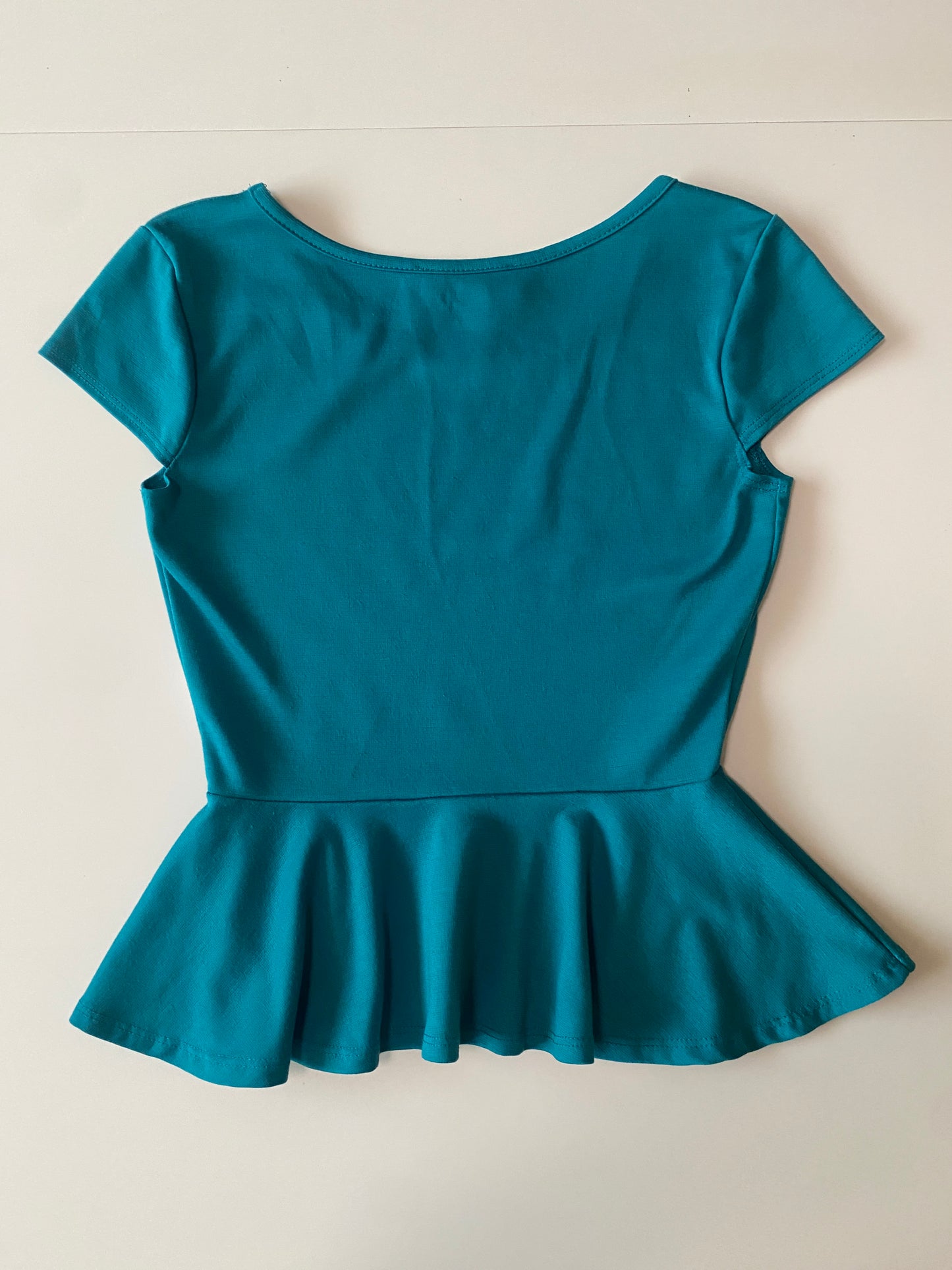 Blusa peplum, Talla S, Mujer