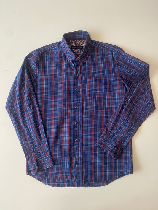 Camisa cuadros, Talla M, Hombre
