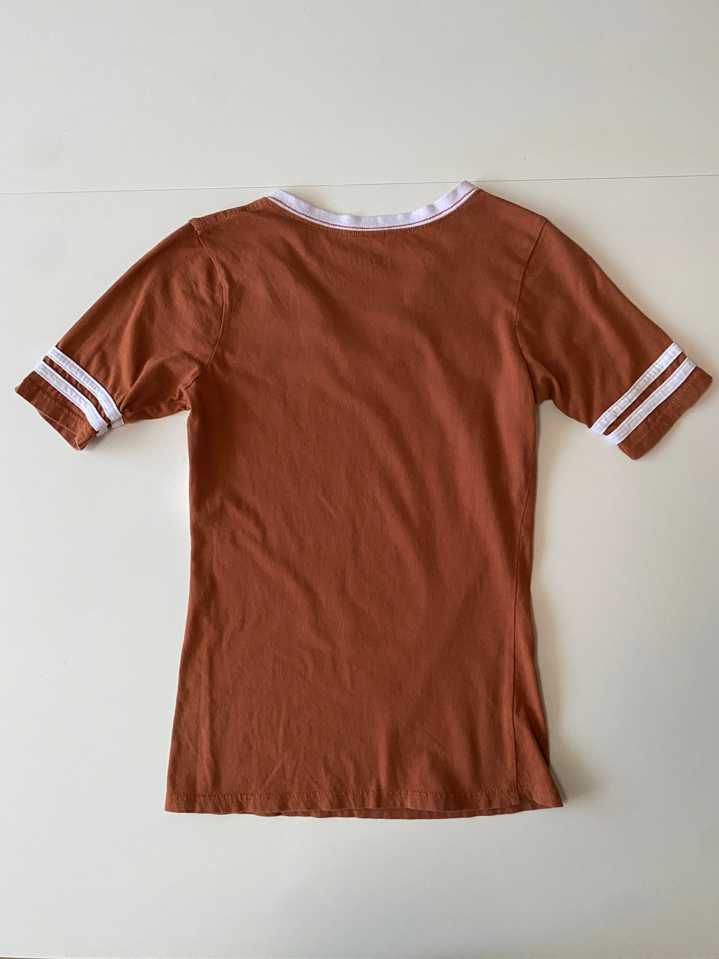 Playera Texas cafe claro, Talla XS/S, Mujer