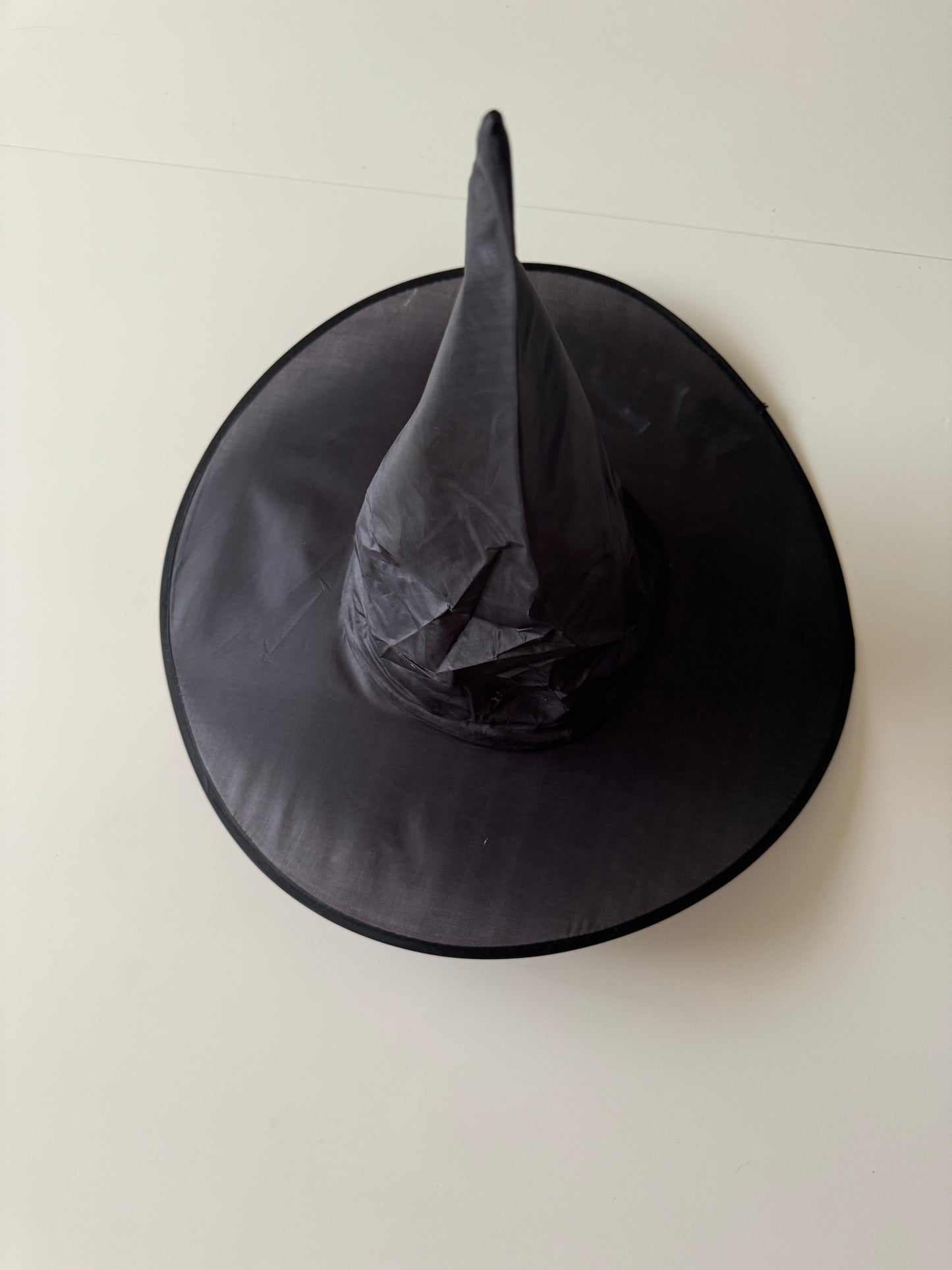 Sombrero de bruja negro, Unitalla, Unisex