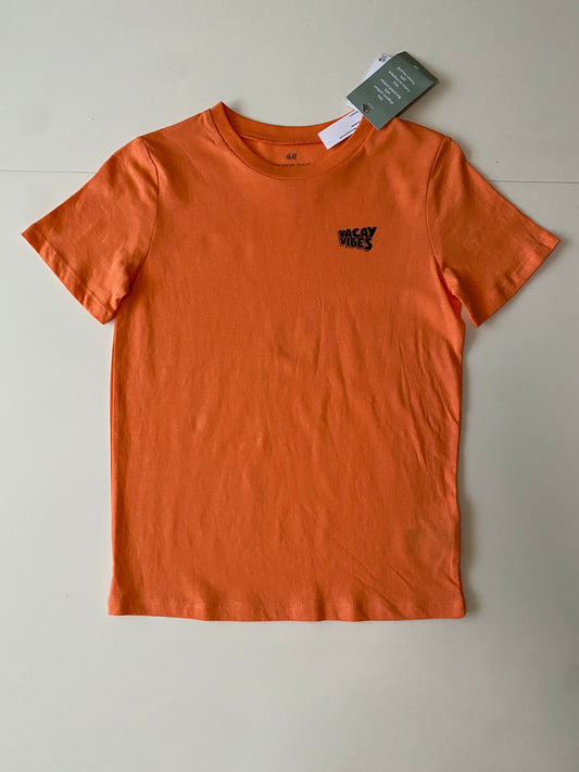 Playera naranja, Talla 8-10 años, Niño