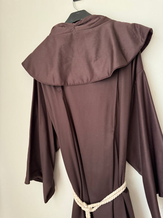 Traje de monje benedicto, Talla XXL, Hombre