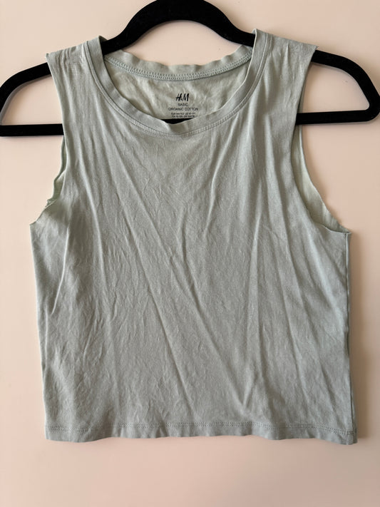Top menta deportivo, Talla XS, Mujer