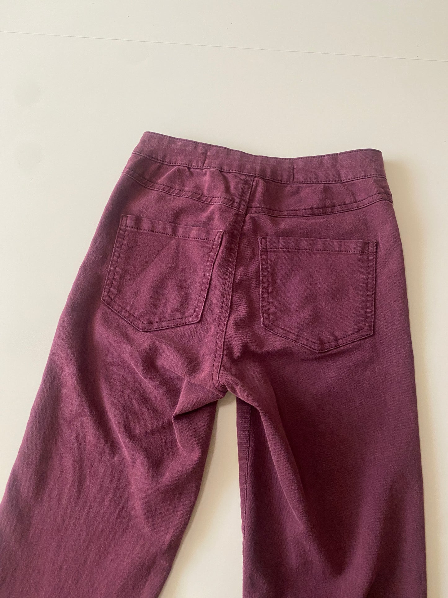 Jeggins color vino, Talla 2, S, Mujer