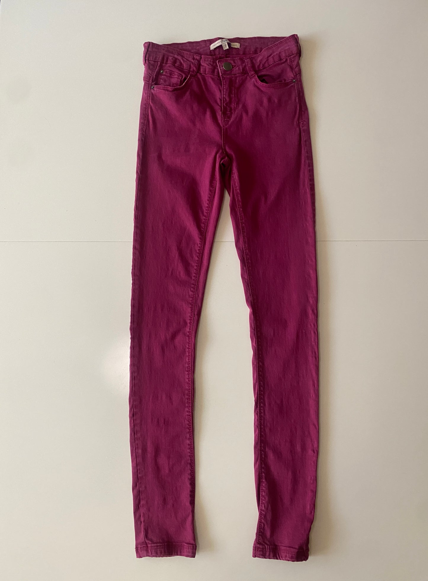 Jeggins rosas, Talla XS, 24, Mujer