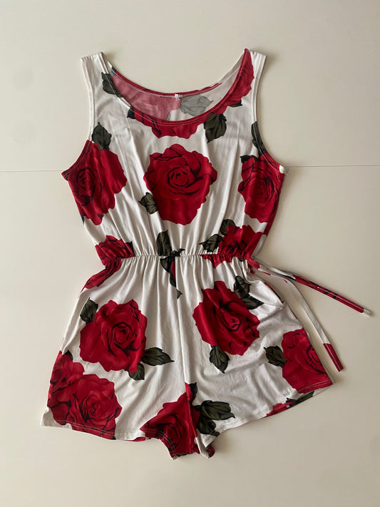 Jumper estampado de flores, Talla M, Mujer