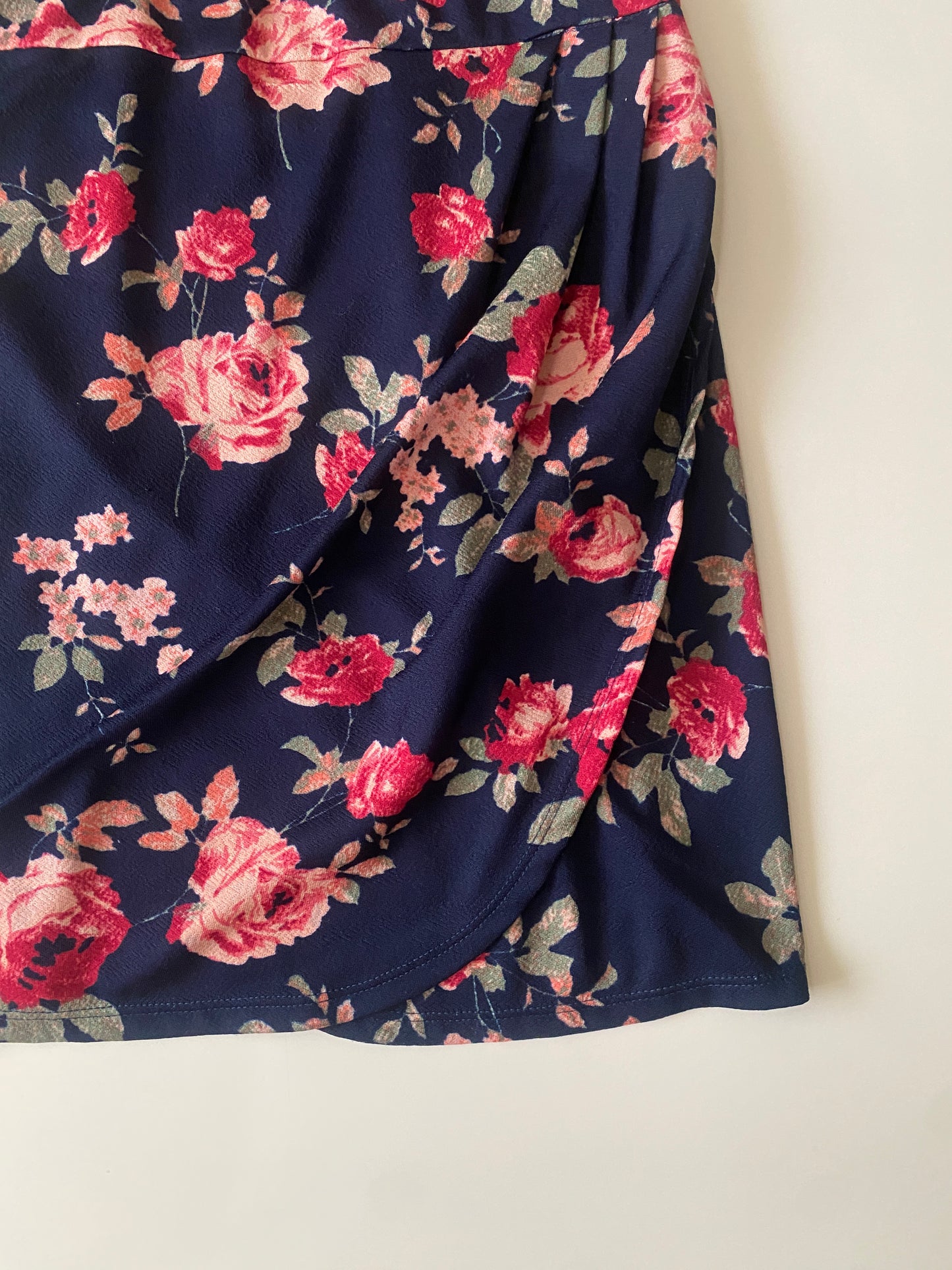 Vestido estampado de flores, Talla S, Mujer