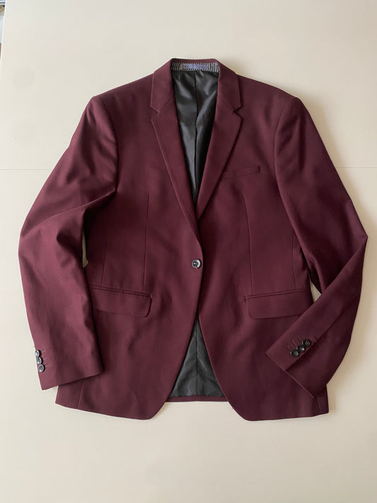 Blazer guindo, Talla 40Usa, 50Mx, M/L, Hombre