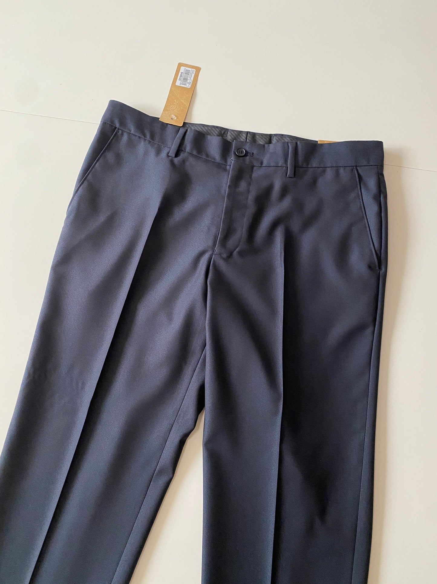 Traje completo azul grisaseo oscuro, Saco Talla M, Pantalones Talla 33, Hombre