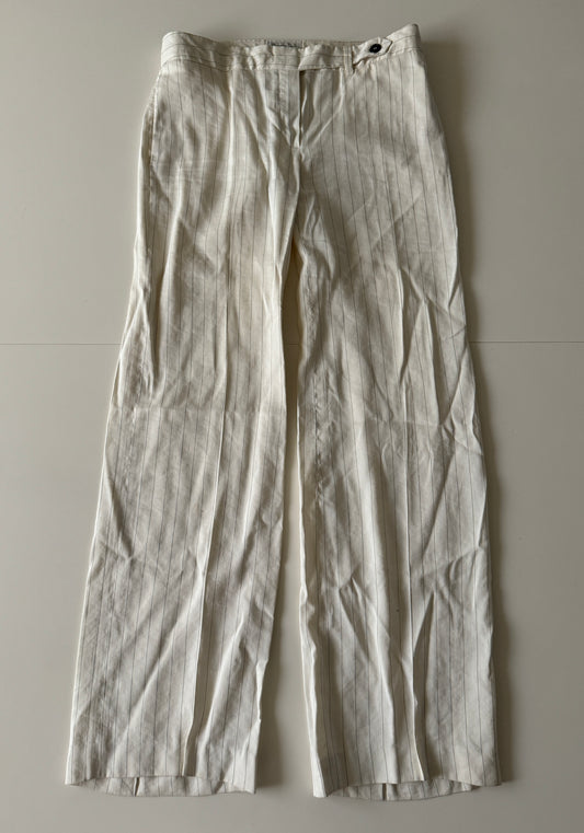 Pantalones ejecutivos beige, Talla 28mx, M, Mujer