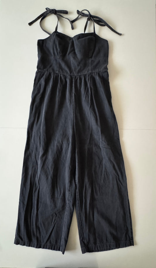 Jumper negro de mezclilla, Talla L, Old Navy, Mujer