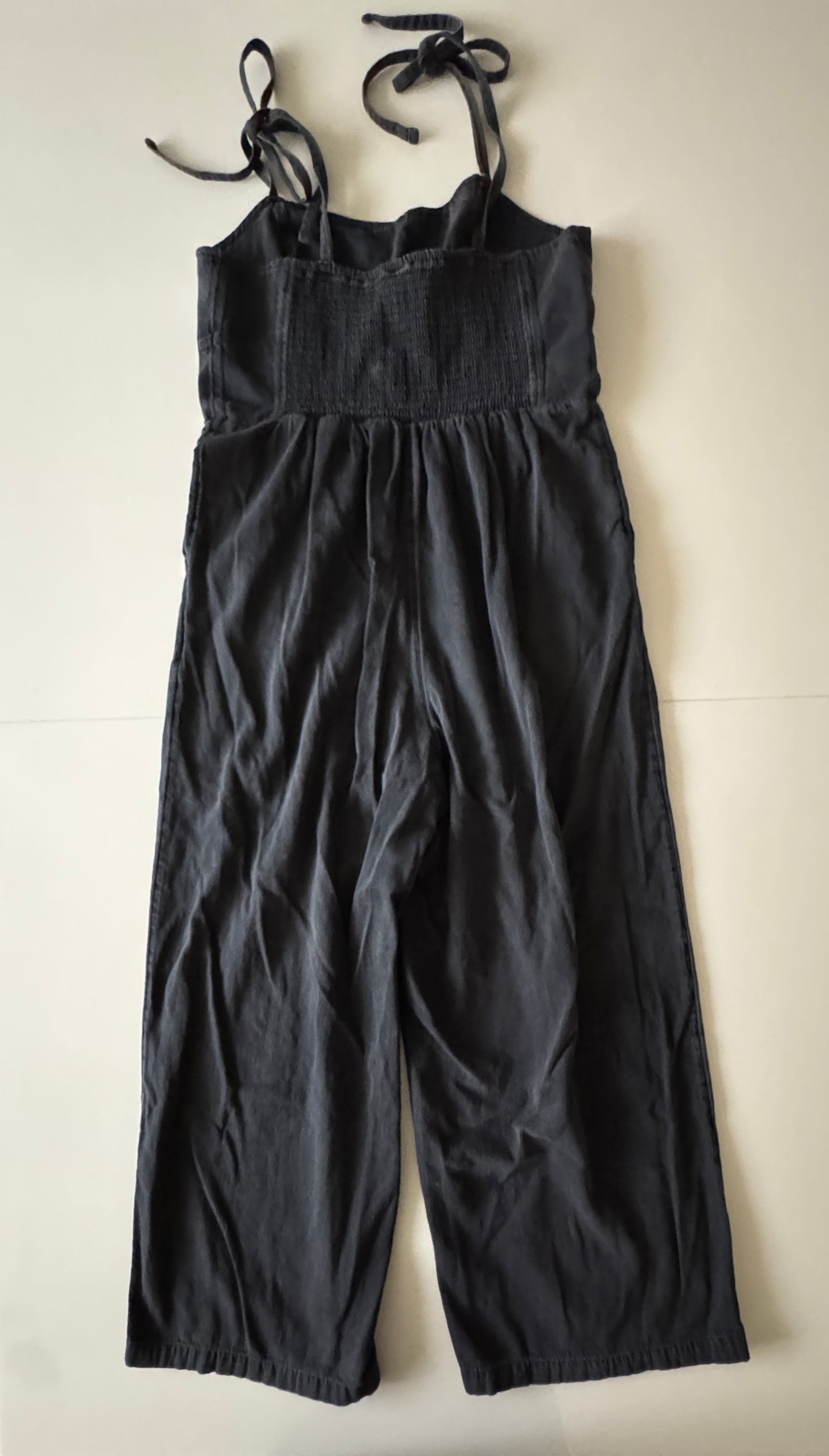 Jumper negro de mezclilla, Talla L, Old Navy, Mujer