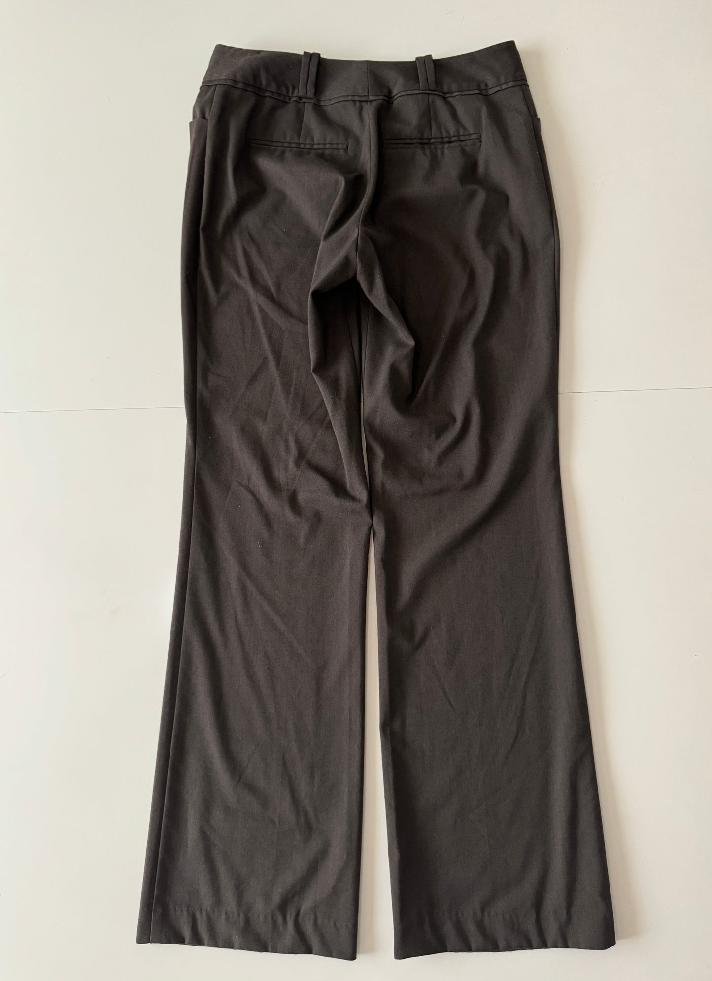 Pantalones cafe de vestir, Talla 27, Mujer