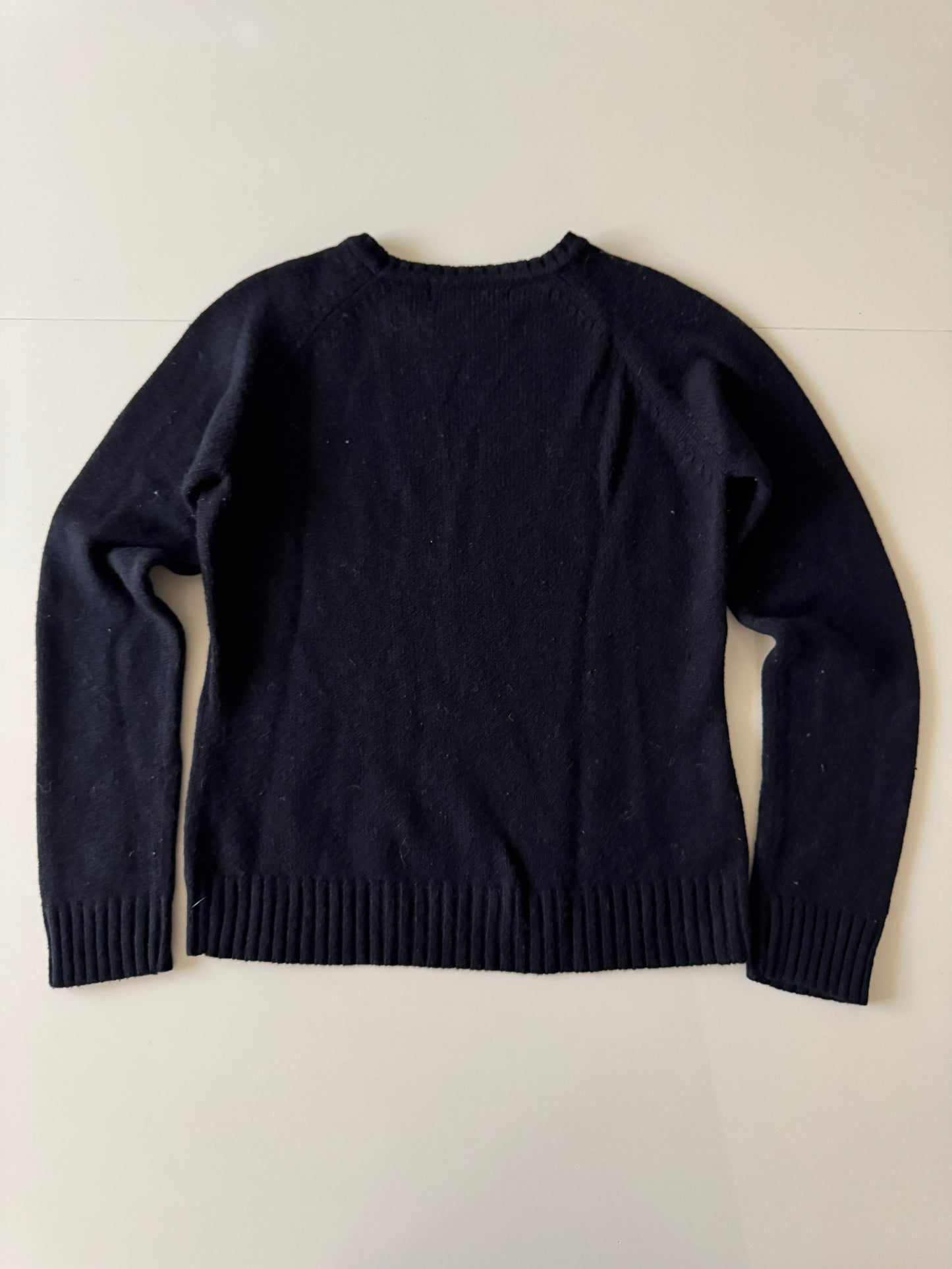 Cardigan negro, vintage, Talla L, 30Mx, Zara, Mujer