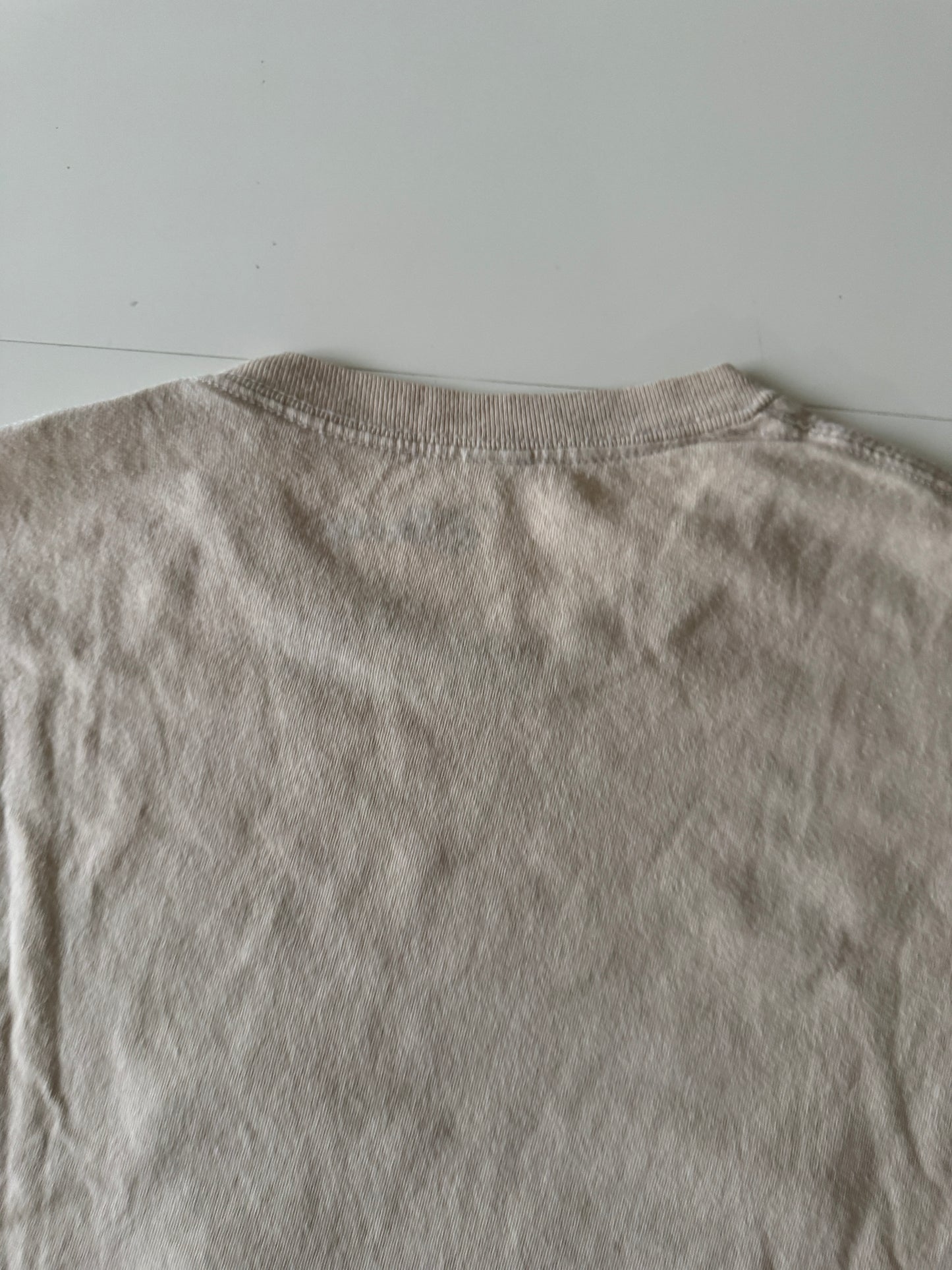 Playera vintage, Hercules. Beige, Talla M, Disney, Mujer
