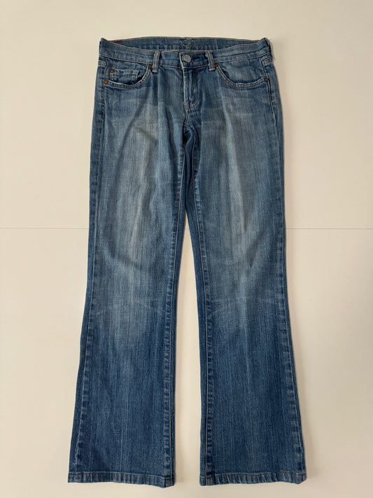 Jeans low rise, Talla 26, Mujer