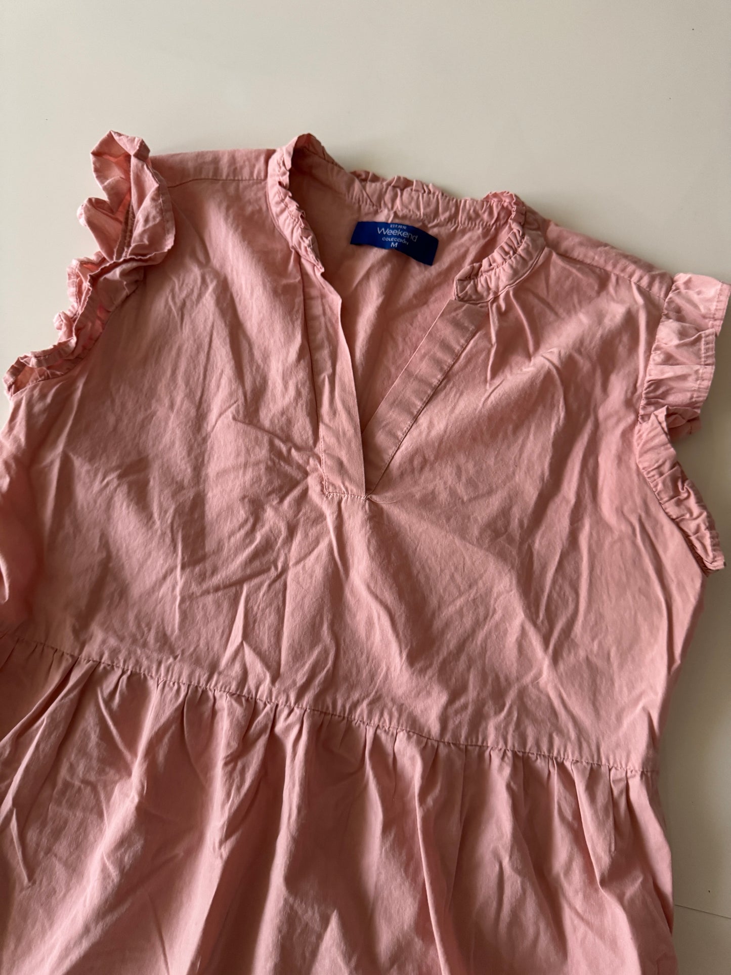 Vestido de verano rosa, Talla M, Weekend colección, Mujer